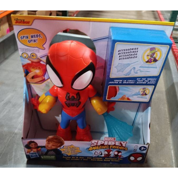 Marvel Spidey And His Amazing Friends Electronic Suit Up Spidey Action Figure - Picture 1 of 3